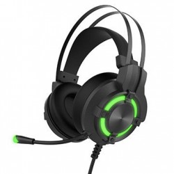 AURICULAR GAMING MICROFONO INCORP. CON LUZ VERDE MAGIC EAGLE HAVIT