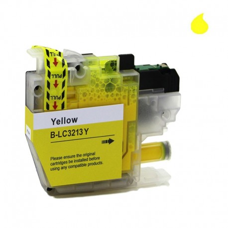 LC-3213/3211Y CARTUCHO GENERICO BROTHER AMARILLO (10ml) 