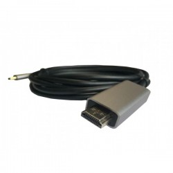 CABLE HDMI-MACHO A USB TYPE-C MACHO 4K60FPS 2M 3GO 