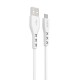 CABLE DE DATOS Y CARGA MICROUSB REDONDO 1.8M HAVIT