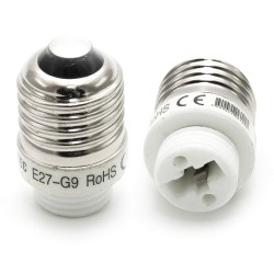 CASQUILLO ADPTADOR CONVERSOR DE E27 A G9