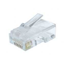 CONECTOR RJ45 CAT 6 MACHO (Bolsa 100 unidades) CABLEEXPERT 