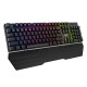 TECLADO GAMING MECÁNICO RETROILUMINADO CON REPOSA MUÑECAS ERGONOMICO HV-KB432L HAVIT