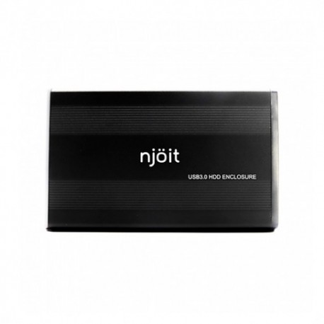CAJA EXTERNA 3.5" USB3.0 NJOIT ALUMINIO NEGRA