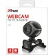 TRUST WEBCAM CON MICROFONO EXIS 640X480 USB2.0 CON PINZA AJUSTABLE NEGRA / PLATA