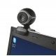 TRUST WEBCAM CON MICROFONO EXIS 640X480 USB2.0 CON PINZA AJUSTABLE NEGRA / PLATA