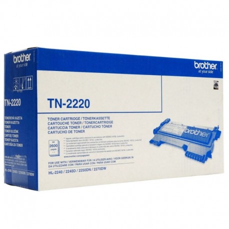 Tóner Original Brother TN-2220/ Negro