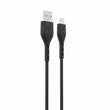 CABLE DE DATOS Y CARGA MICROUSB REDONDO 1.8M HAVIT