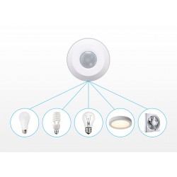 SENSOR SUPERFICIE 360 GRADOS INFRARROJO DE MOVIMIENTO