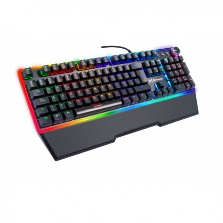 TECLADO MECANICO ALUMINIO GAMING DROXIO ILUMINACION 3GO