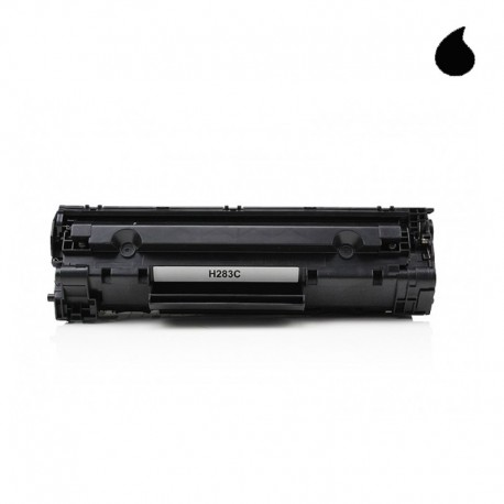 CF283A TONER GENERICO HP NEGRO (N 83A) 1.500 paginas