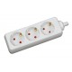 REGLETA 6 TOMAS 5.0m INTERRUPTOR CON PROTECCION BLANCO LEDECOR