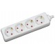 REGLETA 4 TOMAS 1.5m BLANCO 16A LEDECOR