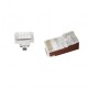 CONECTOR BLINDADO 8P8C MACHO (Bolsa 100 unidades) CABLEXPERT