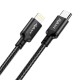 CABLE TRENZADO 20W 3A CARGA RAPIDA Y DATOS 1M USB TIPO-C A LIGHTNING FORCE EDITION AVANT