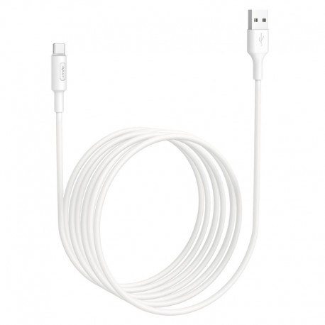 CABLE DE CARGA RAPIDA Y DATOS 3A 2M USB A TIPO-C BLANCO FORCE EDITION AVANT