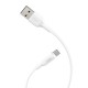 CABLE DE CARGA RAPIDA Y DATOS 3A 2M USB A TIPO-C BLANCO FORCE EDITION AVANT