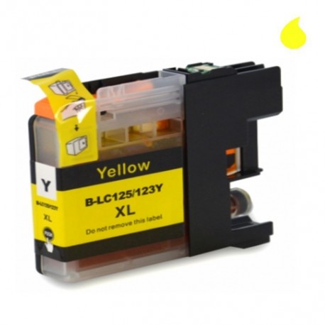 LC-125XLY CARTUCHO GENERICO BROTHER AMARILLO (LC125XLY) 26 ml