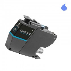 LC-421XL CARTUCHO GENERICO BROTHER CYAN (LC421) 10ml