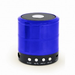 ALTAVOZ PORTATIL BLUETOOTH MICRO SD 3W AZUL GEMBIRD