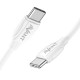 CABLE 60W 3A CARGA RAPIDA Y DATOS 1M USB TIPO-C A TIPO C BLANCO AVANT