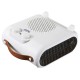 CALEFACTOR DE AIRE HORIZONTAL 2.000W C/ASA PARA TRANSPORTE COLOR BLANCO AVANT