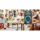 ALTAVOZ GROOVE 114 NEGRO 100W BLUETOOTH C/MICROFONO C/MANDO ENTRADA TF/USB/JACK 3.5 IDANCE
