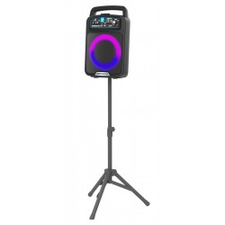 ALTAVOZ GROOVE X1 NEGRO 200W BLUETOOTH C/MICROFONO C/MANDO C/ TRIPODE / ENTRADA TF/USB/JACK 3.5 IDANCE