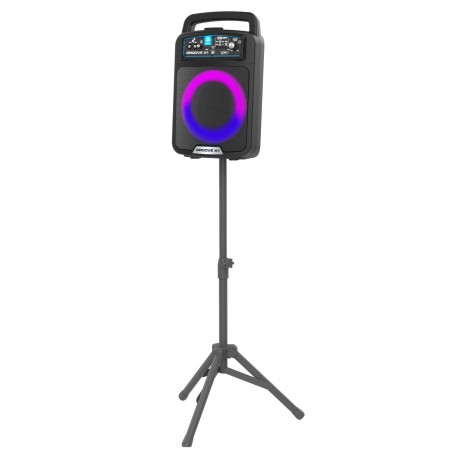 ALTAVOZ GROOVE 114 NEGRO 100W BLUETOOTH C/MICROFONO C/MANDO ENTRADA TF/USB/JACK 3.5 IDANCE