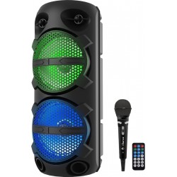 ALTAVOZ TYPHONN-200 NEGRO 200W BLUETOOTH ENTRADA MICROFONO/TF/USB/JACK 3.5 IDANCE