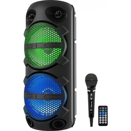 ALTAVOZ TYPHONN-200 NEGRO 200W BLUETOOTH ENTRADA MICROFONO/TF/USB/JACK 3.5 IDANCE