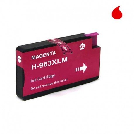 3JA28AE CARTUCHO GENERICO HP MAGENTA (N 963XLM) 1.600 pag.