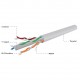 BOBINA CABLE RIGIDO RED UTP CCA- 30% RIGIDO AWG24 CAT6 305Mtrs CABLEXPERT