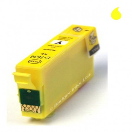 T1634/T1624 CARTUCHO GENERICO EPSON AMARILLO (N 16XL) 16 ml