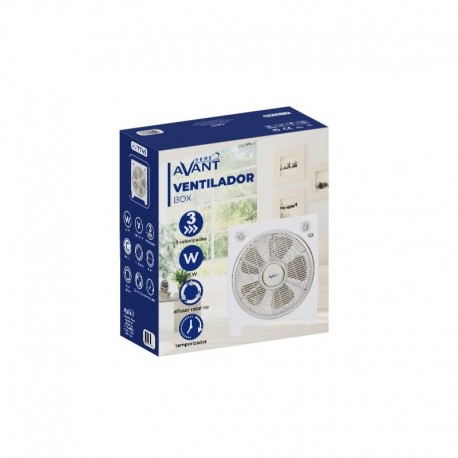 VENTILADOR BOX 30 CENTIMETROS 3 VELOCIDADES 40W AVANT