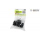 ADAPTADOR DOBLE ENCHUFE SCHUKO C/BOTON BLANCO BENSON