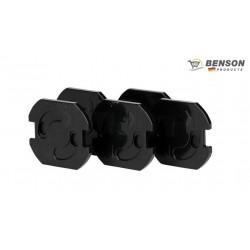 PROTECTOR DE ENCHUFE INFANTIL NEGRO (PACK 5)