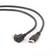 CABLE HDMI 1.4 3D MACHO 90º a MACHO 1.8 Mtr. CABLEXPERT