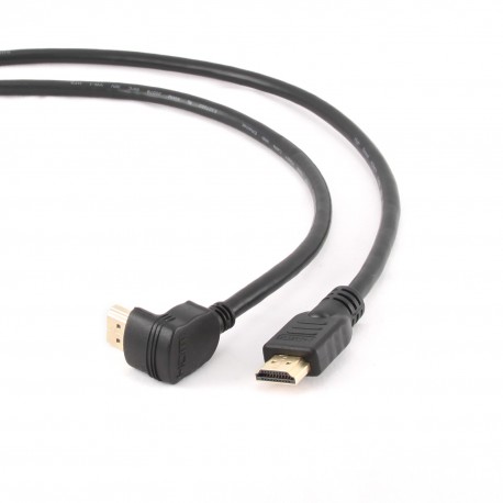CABLE HDMI 1.4 3D MACHO 90º a MACHO 1.8 Mtr. CABLEXPERT