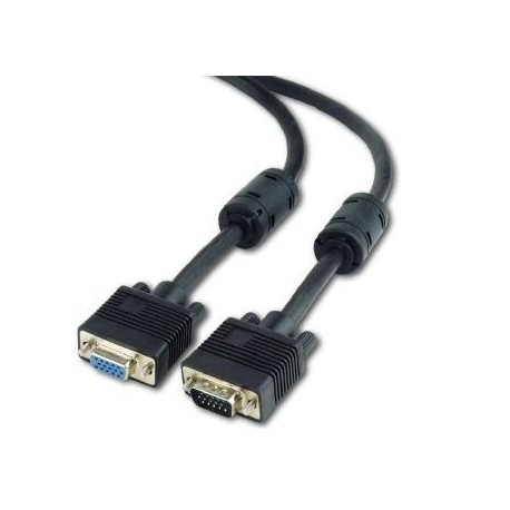 CABLE MONITOR VGA MACHO/HEMBRA 1,8M NEGRO CABLEXPERT