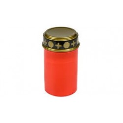 EXSPOSITOR VELAS LED ROJAS Ø65x120MM (12 UNIDADES)