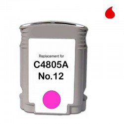 C4805A CARTUCHO GENERICO HP MAGENTA (N 12M) 55 ml