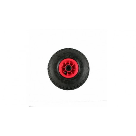 RUEDA COMPLETA 3.00-4" LLANTA PLASTICO + NEUMATICO C/CAMARA (BS/14415+BS/5508) BENSON