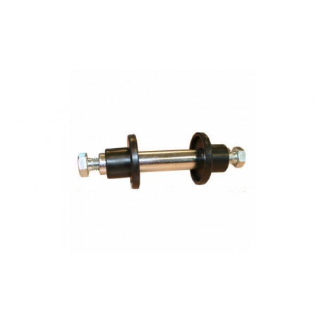 EJE RUEDA CARRETILLA CON PERNOS Ø20 X 130MM BENSON