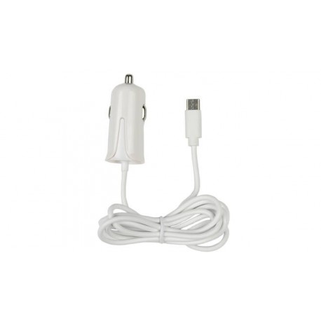CARGADOR DE COCHE 2A USB TIPO-C CABLE 1,2M BENSON