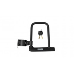 CANDADO EN U BICIBLETA/MOTO 422 160 X 193 MM C/SOPORTE STAHLEX