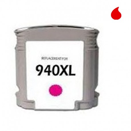 C4908AN CARTUCHO RECICLADO HP MAGENTA (N 940XLM) 'CON CHIP' 28 ml