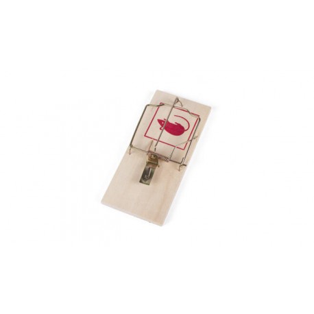 TRAMPA PARA RATAS MADERA 17,5 X 8CM