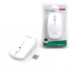 RATON WIRELESS 2.4GHZ 1.200DPI BLANCO BLISTER OMEGA
