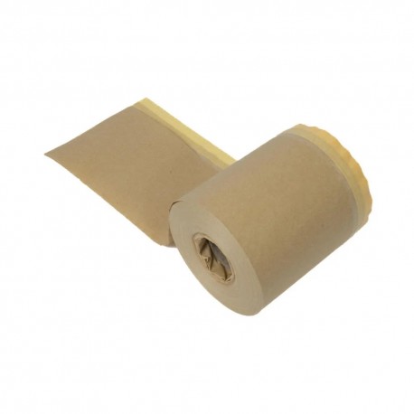PAPEL CON CINTA ADHESIVA DE ENMASCARAR 30M x 170MM